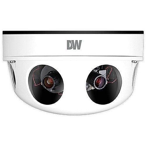Digital Watchdog DWC-PZ21M69TW MEGApix Pano 21MP Multi-Sensor Vandal IP Camera, x 8mm Lens, White