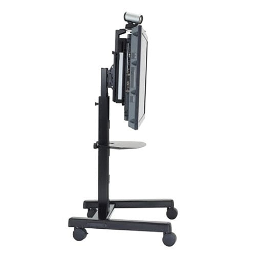 Chief RFCUB Fit Mobile Cart for 55-89\\" Interactive Displays, Height Adjustable TV Mobile Cart, Black