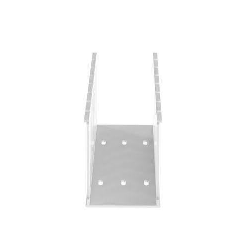 Panduit NE3X4WH6 Cable Duct, 3x4x6\', Halogen-Free, White