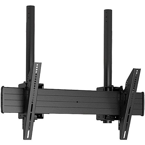 Chief XCM7000 Fusion X-Large Dual Pole Flat Panel Ceiling Mount for 55\\"-100\\" Displays, 300 lbs Max, TAA Compliant, Black
