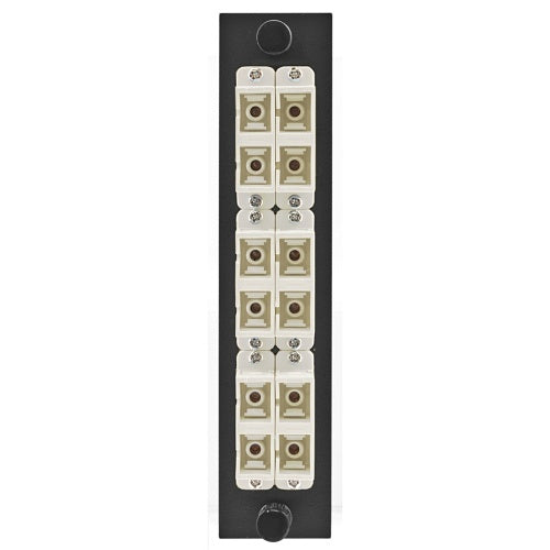 Hubbell FSPNSCDS6BE Fiber Optic Patch Panel
