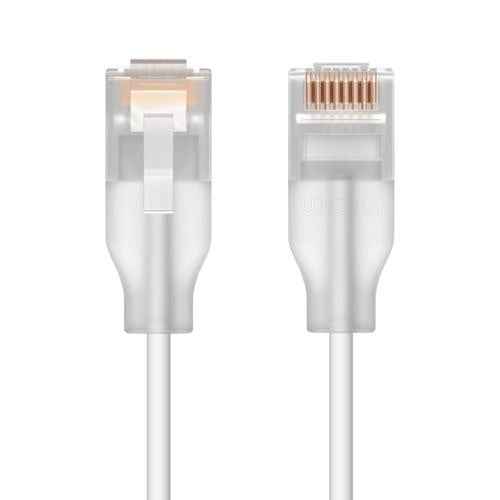Ubiquiti UACC-CABLE-PATCH-EL-0.15M-W-24 UniFi Etherlighting Patch Cable, 0.5\' (0.15m), 24-Pack, White