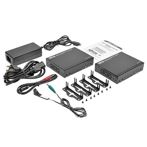 Tripp Lite BHDBT-K-PI-LR HDBaseT HDMI Over CAT5/6/6a Extender Kit Power, IR Control 4K x 2K at 24/30 Hz