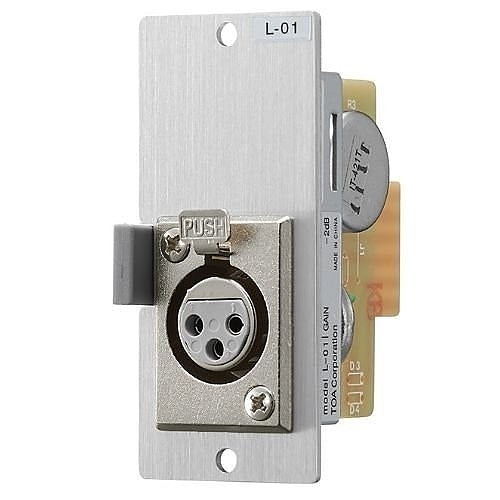 TOA L-01FD00 Line Matching Input for 900 Series, 18 dB Sensitivity