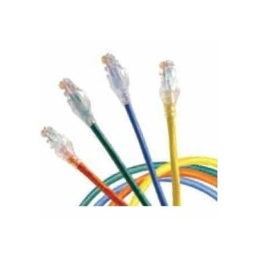 Belden C601104007 CAT6+ 24/4 Solid Modular Cord, CMR, 7\' (2.1m), Yellow