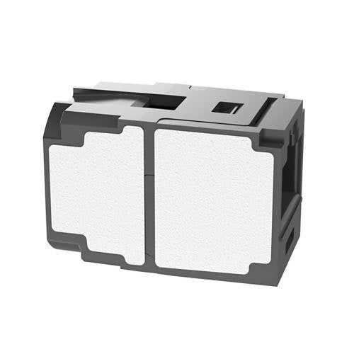 Panduit CC6X88BL Mini-Com Coupler Module CAT 6A UTP, Keystone Jack, Black