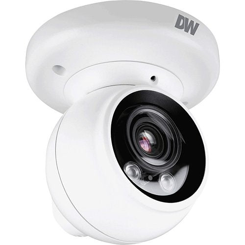 Digital Watchdog DWC-VA883WTIR Star-Light plus 8MP Surveillance Ball Camera, TAA Compliant, White