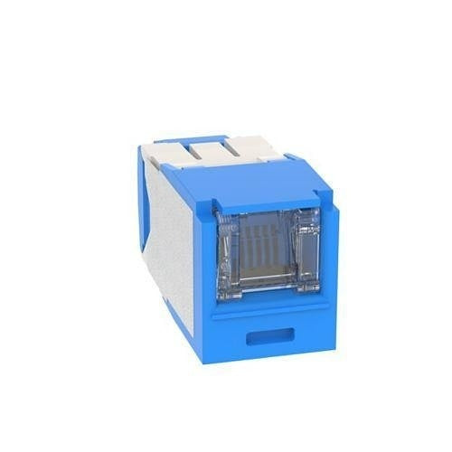 Panduit CJH6X88TGBU CAT6A Spring Shuttered Jack TG Style B, Keystone Jack