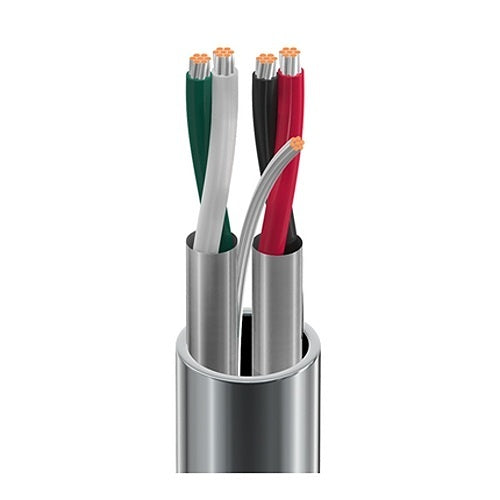 Belden 8723 060Z1000 ReelTuff 22-4 2-Individually Shielded Pair Electronic Cable, Chrome