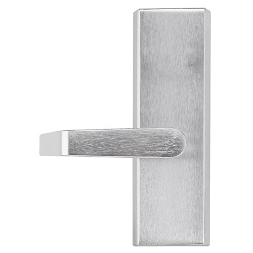 Napco MESC600DT/26D Exit Bar Trim, Dummy Function, American Lever with Escutcheon, Satin Chrome