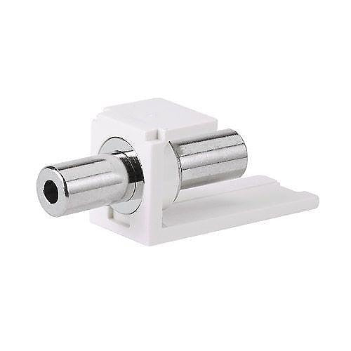 Panduit CM35MSCBLY Stereo Coupler, 3.5mm, Black