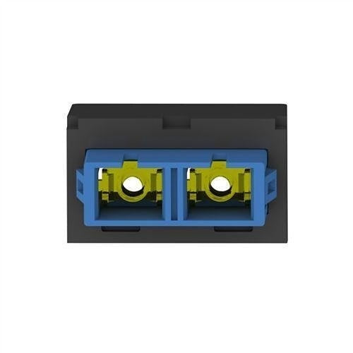Panduit CMDBUSCZBL SC Duplex Adapter Modular Module Assembly, Black