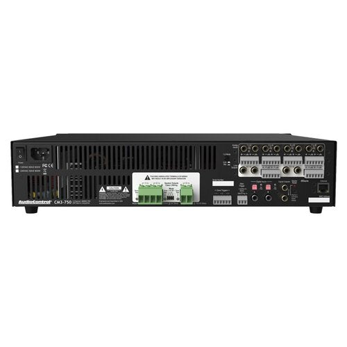 3CH HIGH PWR DUAL MODE 70V DSP AMP