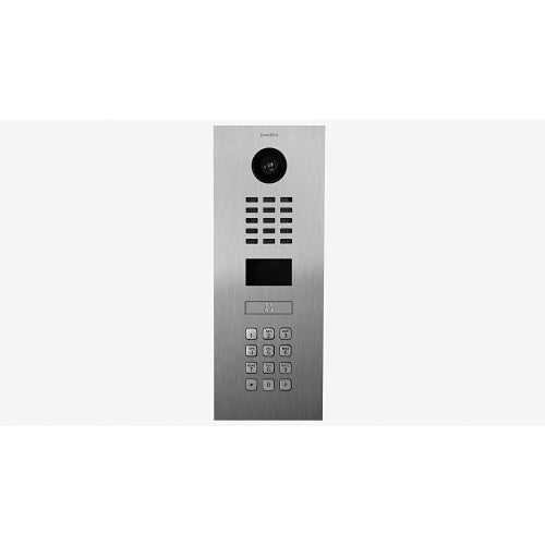 DoorBird D2101KV IP Video Door Intercom, Keypad, Stainless Steel V4A