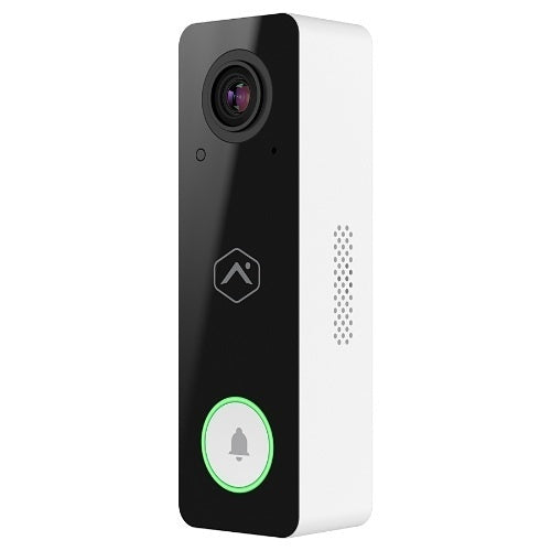 Alarm.com ADC-VDB750-S Design Studio Series 2MP WiFi Video Doorbell Camera, Silver Finish