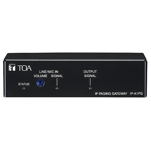 TOA IP-A1PGE00 PoE-Powered IP Paging Gateway Unit