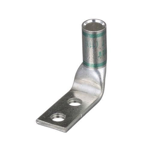 Panduit LCD1-14AF-E Compression Connector Lug, 2-Hole, #1AWG, Copper