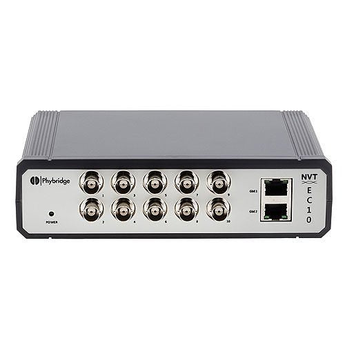 NVT Phybridge NV-EC-10-RL 10-Port Unmanaged PoE Switch