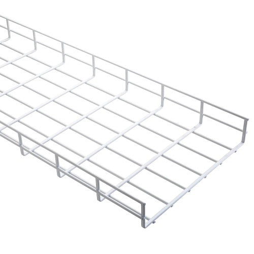 nVent CADDY WBT4X18 WH WBT Performance Cable Tray, Round 4"H x 18"W x 118"L, White