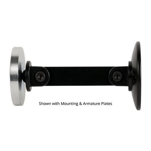 Camden CX-95S-3E-BK 3\\" Magnetic Door Holder Extension Bar, Black