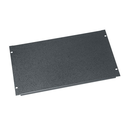 Middle Atlantic SB6 SB Series Flanged Textured Blank Panel, 6U RMS, Black