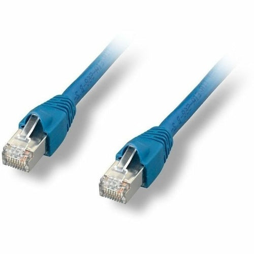 Comprehensive CAT6A-50BLU CAT6A Shielded Patch Cable, 50' (15.2m), Blue