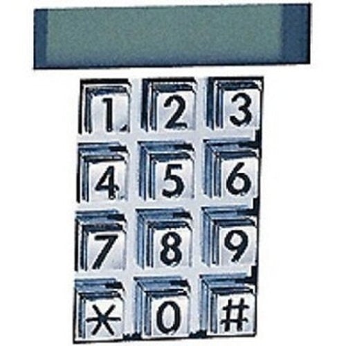 Alpha PM200KP Replacement Keypad for TE903 and TE904 Series Masters, Keypad and PC Board Behind Keypad