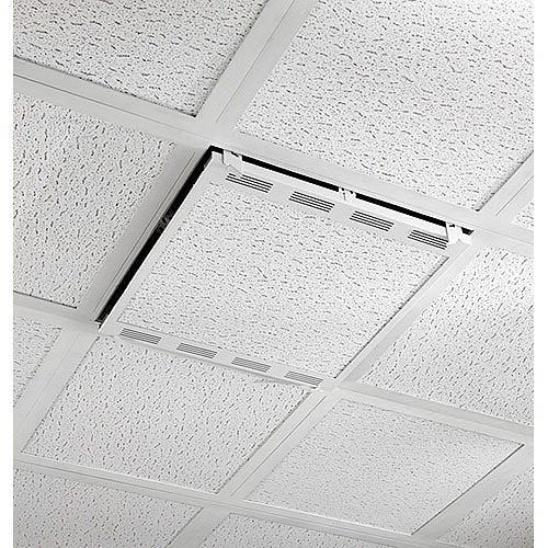 Chief CMS492 Suspended Ceiling Storage Box, White, 2x2\'