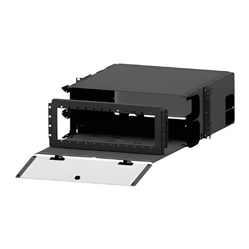 Hubbell FCR4U12SPVX FCR-X Series Fiber Rack Mount Enclosure, 4U, 12 LGX Panels, Unloaded
