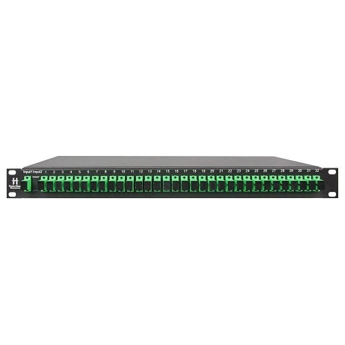 Lynn Electronics FS-132-SA1-R Fiber Splitter, 1x32, Silver Coated Copper, APC IN