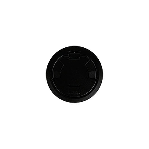 Wiremold 6CTC2BK Evolution 6" Poke Thru Surface Style Cover, Black
