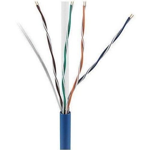 ADI 0E-CAT6RBL CAT6 23/4 Riser Cable, CMR/FT4, 1000\' (304.8m) Reel in Box, Blue Image of 0E-CAT6RBL