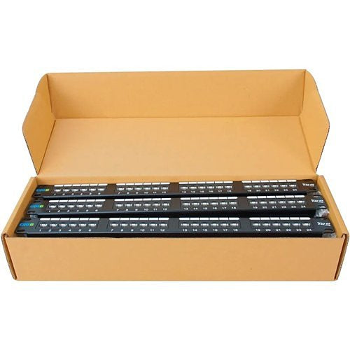 ICC CAT6 Patch Panel with 24 Ports and 1 RMS in 6-Pack Image of H2-ICMP2460V