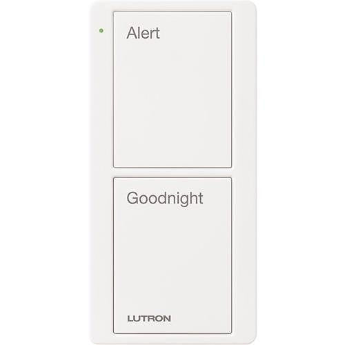 Lutron PJ2-2B-GWH-P02 Pico Wireless Control - 2-Button Bedroom Scene, White Image of L1-P22BGWHP2