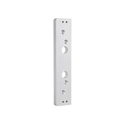 HES 9000-ASB-628 9000 Series Aluminum Spacer Bracket for Surface Mounted Electric Strikes, Satin Stainless Steel Image of HE-9000ASB62