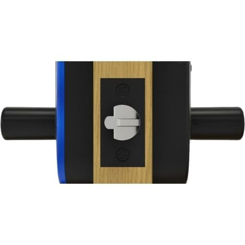 Centrios CEB100-AU-BSP-PARA-CE234S-497-KR Cylindrical Lock Key-in-Lever, Augusta, PARA, 2 3/4\\" Backset Square Corner Latch, ANSI 4 7/8\\", Black Suede Powdercoat