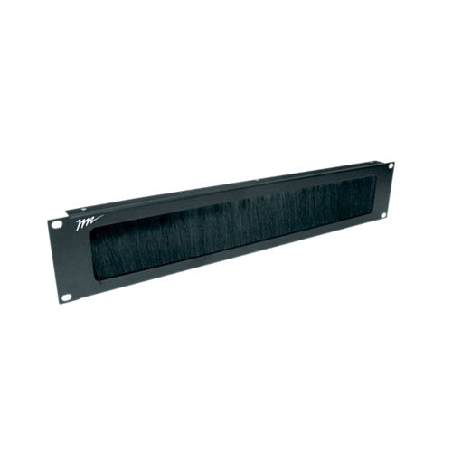 Middle Atlantic BR2 Brush Grommet Panel, 2.9\\" Depth, 2U RMS
