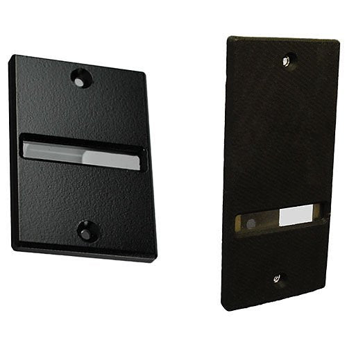 3Si DMF3-BAXFX8D Door Mullion Flush Mount for F1025, Black