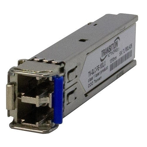 Lantronix TN-GLC-FE-100EX-RGD SFP Module, Cisco Compatible, 100BASE-FX, 1310nm, Singlemode LC