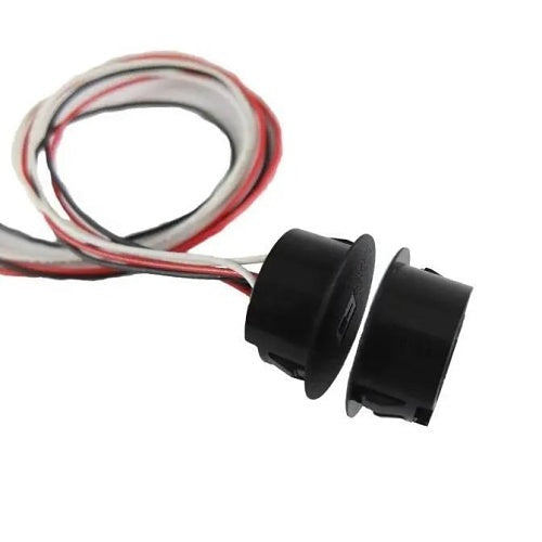Magnasphere MSS-312C-WG-BLACK 1 Recessed Wall Fixture with 3 Switches, 2 Color Options