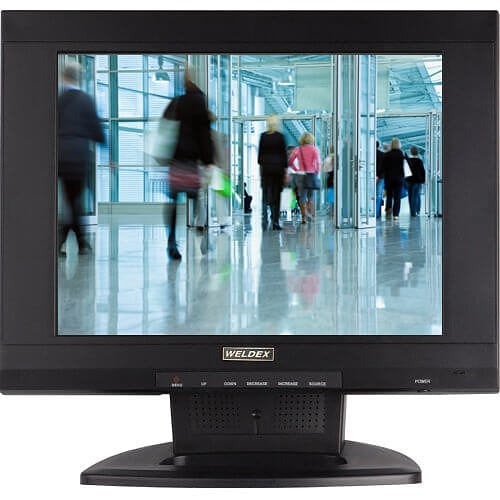 Weldex WDL-1500M 15" LCD Monitor, Thin Cross Section