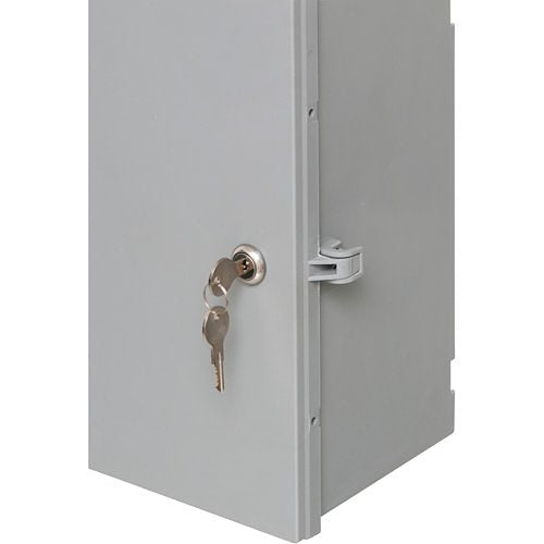 Arlington EB12126 Heavy-Duty Non-Metallic Enclosure Box, 12 12 6\\", NEMA3R. Gray
