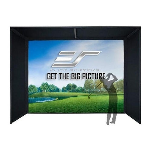 Elite Screens GSB13X10-IPW1145 GOLFSIM BAY Commercial Grade M