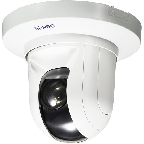 i-PRO WV-S61301-Z1 2MP 10x Indoor PTZ IP Camera with AI Engine, White