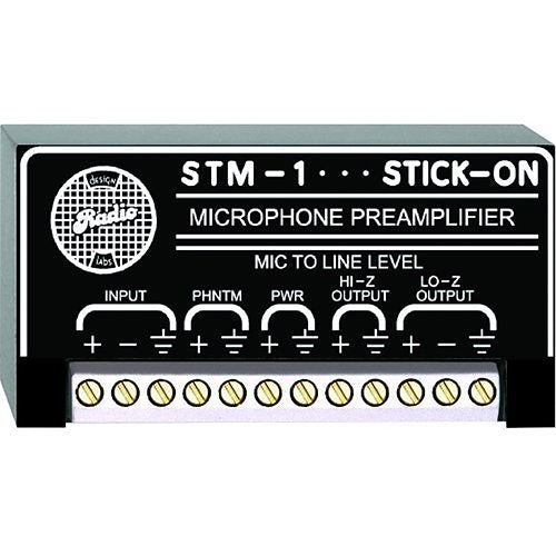 RDL Microphone Preamplifier - 50 dB Gain Image of RL-STM1