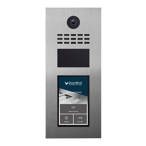 DoorBird D31TDV-SSV2A IP Video Intercom for Multi-Tenant Residences and Buildings with Up to 1000 Units