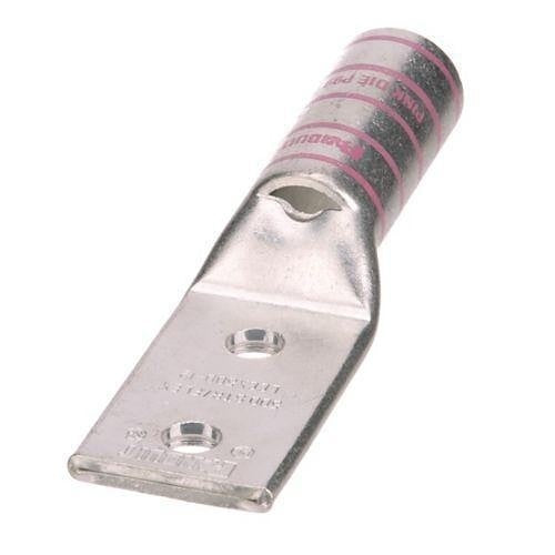 Panduit LCCX500-12-6 Copper Compression Lug, 500 KCMil, 2-Hole