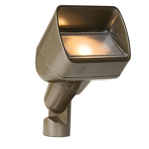 FX Luminaire PB-1LED-BZ Designer Collection LED Up Light, 2.0W / 2.4VA, Warm, Bronze Metallic