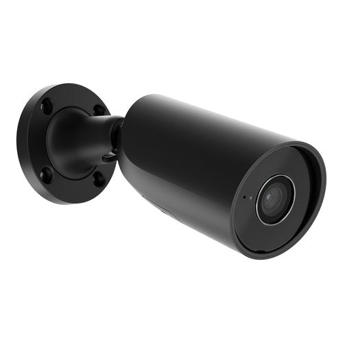 AJAX 79025.217.BL1 BulletCam 5MP Wired AI-Powered Security IP Camera, 4mm Fixed Lens, Black