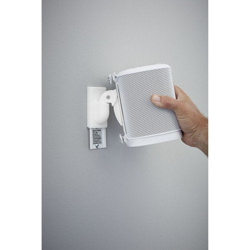 Sanus WSWM22-W1 Adjustable Wall Mount for Sonos One, Play:1 and Play:3 Speakers, Pair, White